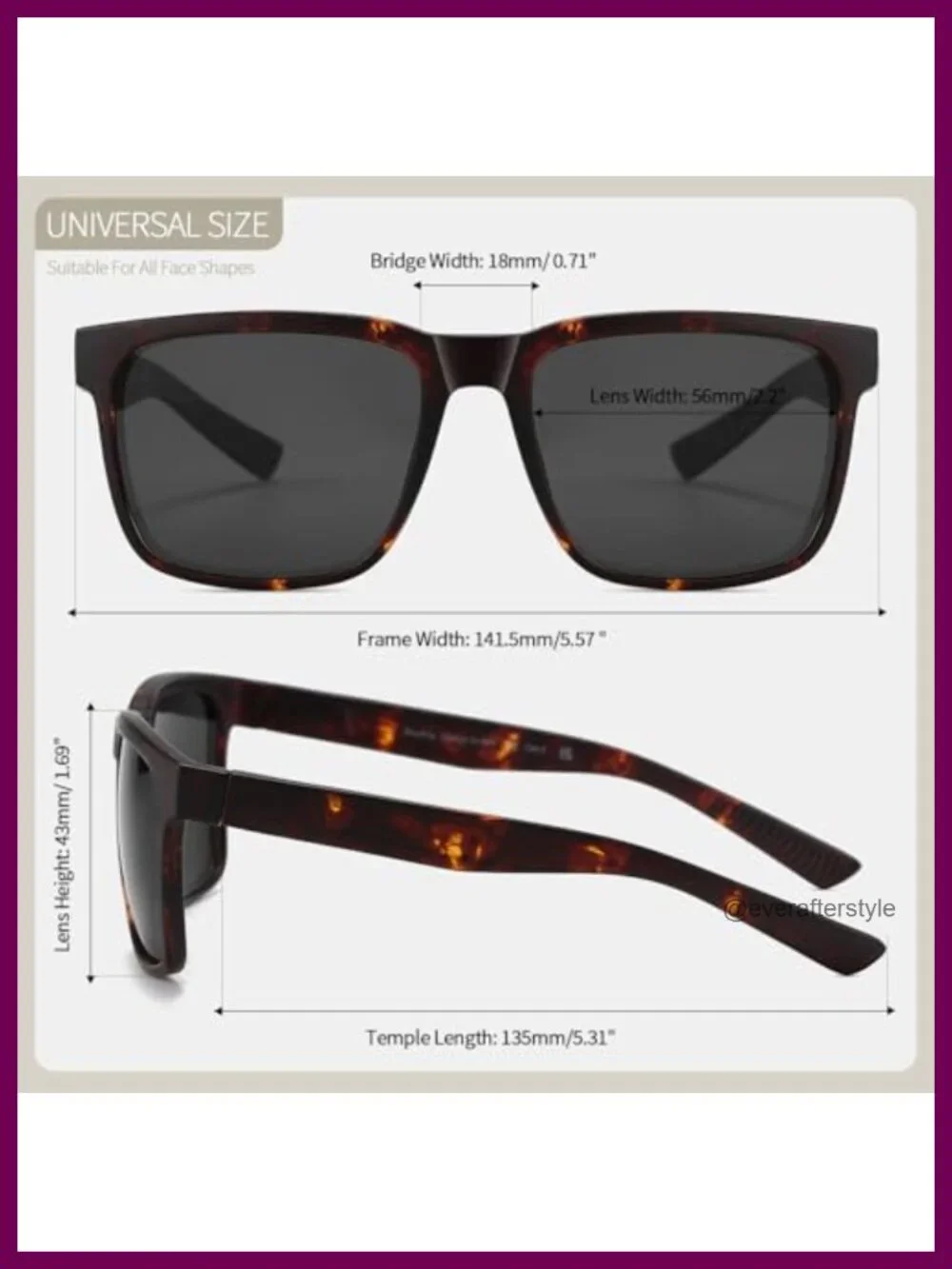 Men's Polarized Sports Sunglasses TR90 Frame UV400 Protection Fishing Cycling